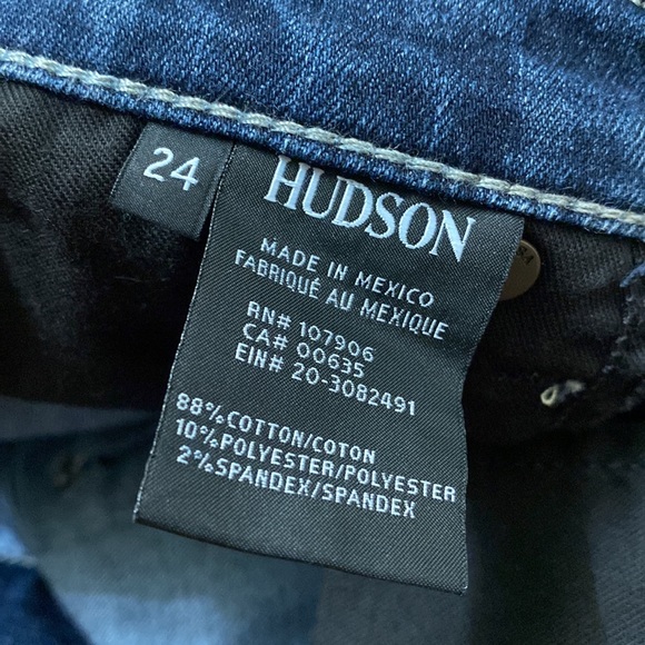 •Hudson• Krista Super Skinny Low Rise Jeans - Picture 14 of 15